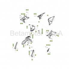 Beta RR300 RC 17 Verkleidung/Sitzbank/Tank 2