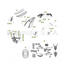 Beta RR390 Racing 17 Verkleidung/Sitzbank/Tank 1