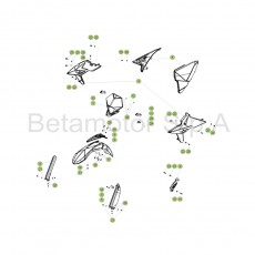 Beta RR390 Racing 17 Verkleidung/Sitzbank/Tank 2