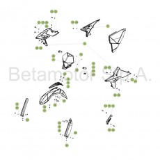 Beta RR480 Racing 17 Verkleidung/Sitzbank/Tank 2