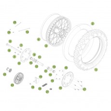 Beta RR520 11 Hinterrd