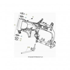 Beta  EVO125 Factory 20 Rahmen/Ausleger