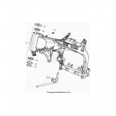 Beta  EVO125 Factory 21 Rahmen/Ausleger