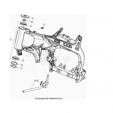 Beta  EVO125 Factory 24 Rahmen/Ausleger