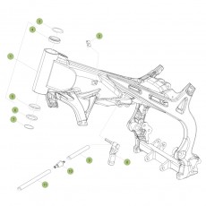 Beta EVO250 4T 15 Rahmen/Ausleger