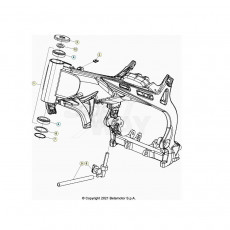Beta  EVO250 Factory 24 Rahmen/Ausleger