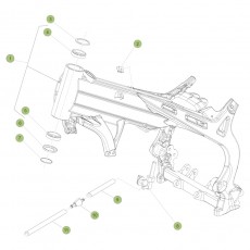 Beta EVO290 09 Rahmen/Ausleger