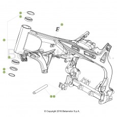 Beta EVO300 18 Rahmen/Ausleger