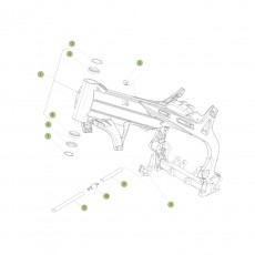 Beta EVO300 Factory 11 Rahmen/Ausleger