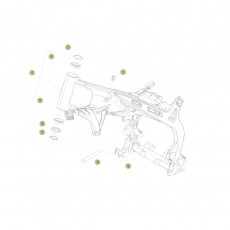 Beta EVO300 Factory 14 Rahmen/Ausleger