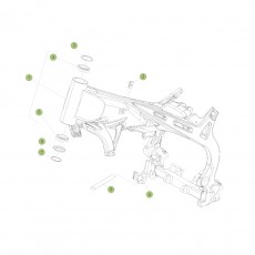 Beta EVO300 Factory 15 Rahmen/Ausleger