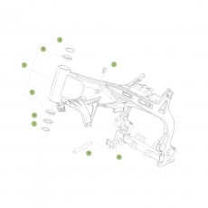 Beta EVO300 Factory 16 Rahmen/Ausleger