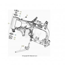 Beta EVO300 SS 24 Rahmen/Ausleger