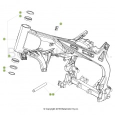 Beta EVO300 SS Factory 17 Rahmen/Ausleger