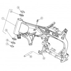 Beta EVO300 14 Rahmen - Ausleger