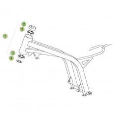 Beta EVO80 Junior 17 Rahmen/Ausleger