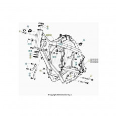 Beta RR125 21 Rahmen/Ausleger