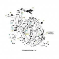 Beta RR125 25 Rahmen/Ausleger
