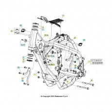 Beta RR125 27 Rahmen/Ausleger