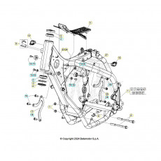 Beta RR125RC 25 Rahmen/Ausleger