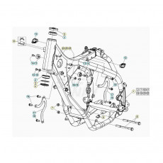 Beta RR200 20 Rahmen/Ausleger