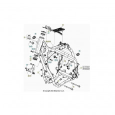 Beta RR250RC 21 Rahmen/Ausleger