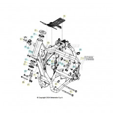 Beta RR250RC 25 Rahmen/Ausleger