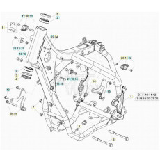 Beta RR250 20 Rahmen/Ausleger