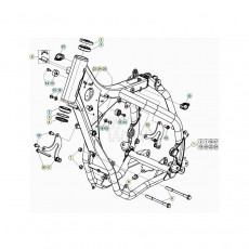 Beta RR300 21 Rahmen/Ausleger