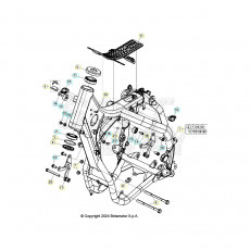 Beta RR300RC 25 Rahmen/Ausleger
