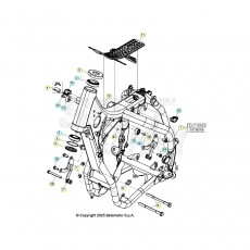 Beta RR300RC 26 Rahmen/Ausleger