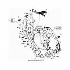 Beta RR350 23 Rahmen/Ausleger