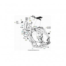 Beta RR350RC 22 4T Rahmen/Ausleger