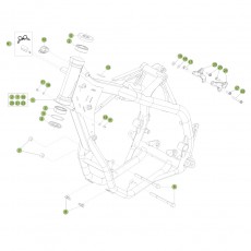 Beta RR430 17 Rahmen/Ausleger