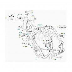 Beta RR430 20 Rahmen/Ausleger