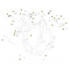 Beta RR450 Factory 12 Rahmen/Ausleger