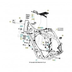 Beta RR480 Racing 24 Rahmen/Ausleger