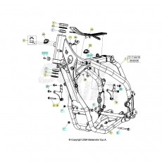 Beta RR480 Racing 25 Rahmen/Ausleger