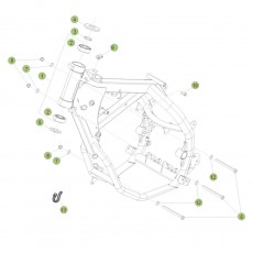 Beta RR50 12/13 Rahmen/Ausleger