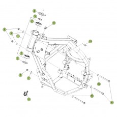 Beta RR50 15 Rahmen/Ausleger