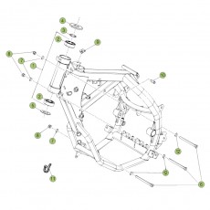 Beta RR50 16 Rahmen/Ausleger