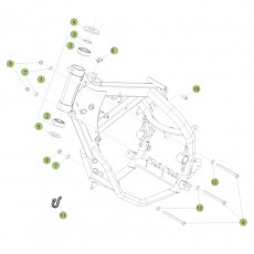 Beta RR50 Sport 16 Rahmen/Ausleger