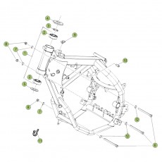Beta RR50 Standard 13 Rahmen/Ausleger