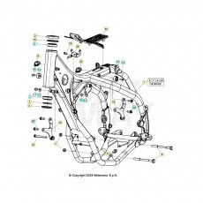 Beta RR300RC 25 Rahmen/Ausleger