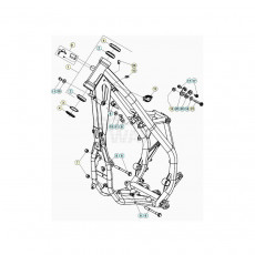 Beta Xtrainer250 21 Rahmen/Ausleger