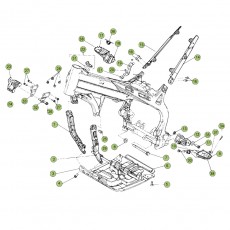 Beta  EVO125 Factory 12 Rahmen Zubehör