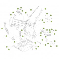 Beta EVO250 4T 11 Rahmen Zubehör