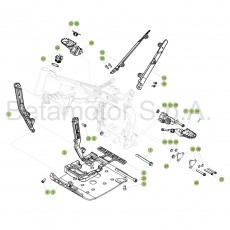 Beta EVO250 4T 17 Rahmen Zubehör