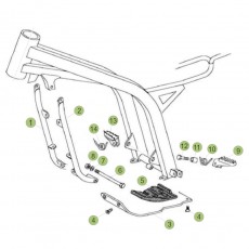 Beta EVO80 Junior 16 Rahmen Zubehör