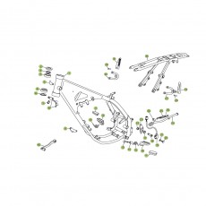 Beta RE125 09 Rahmenzubehör